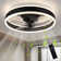 50cm Casian 5 - Blade LED Smart Ceiling Fan with Light Kit Included