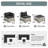 6-Person All-Weather Rattan Sofa Set, Outdoor Seating Group with Cushions & Glass Table-1577333360
