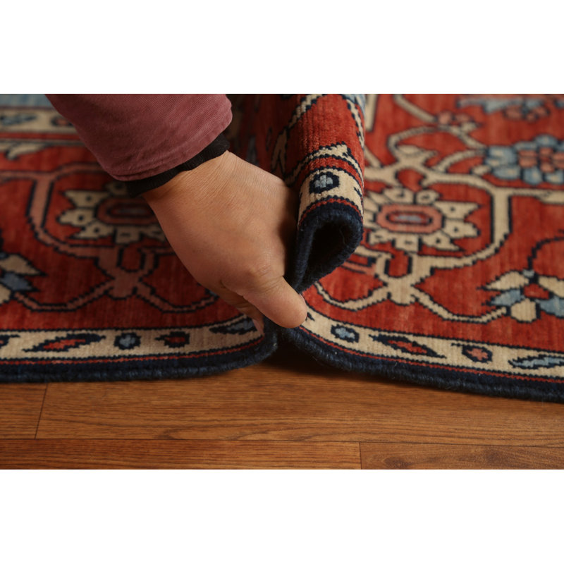Tapis oriental en laine Heriz Serapi noué à la main 8 x 10