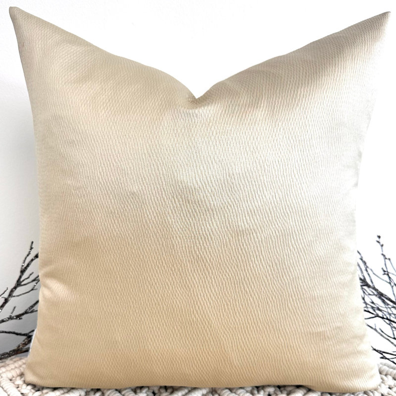 Abstract Gold Square Cushion Cover