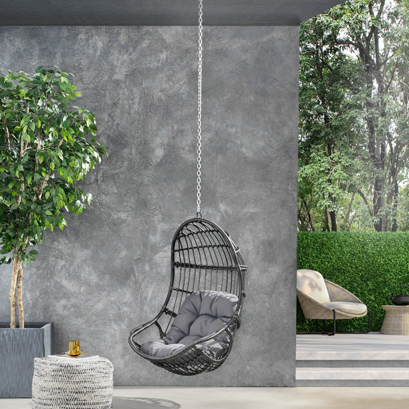 Balancelle Rutherford, Structure grise / coussin gris foncé