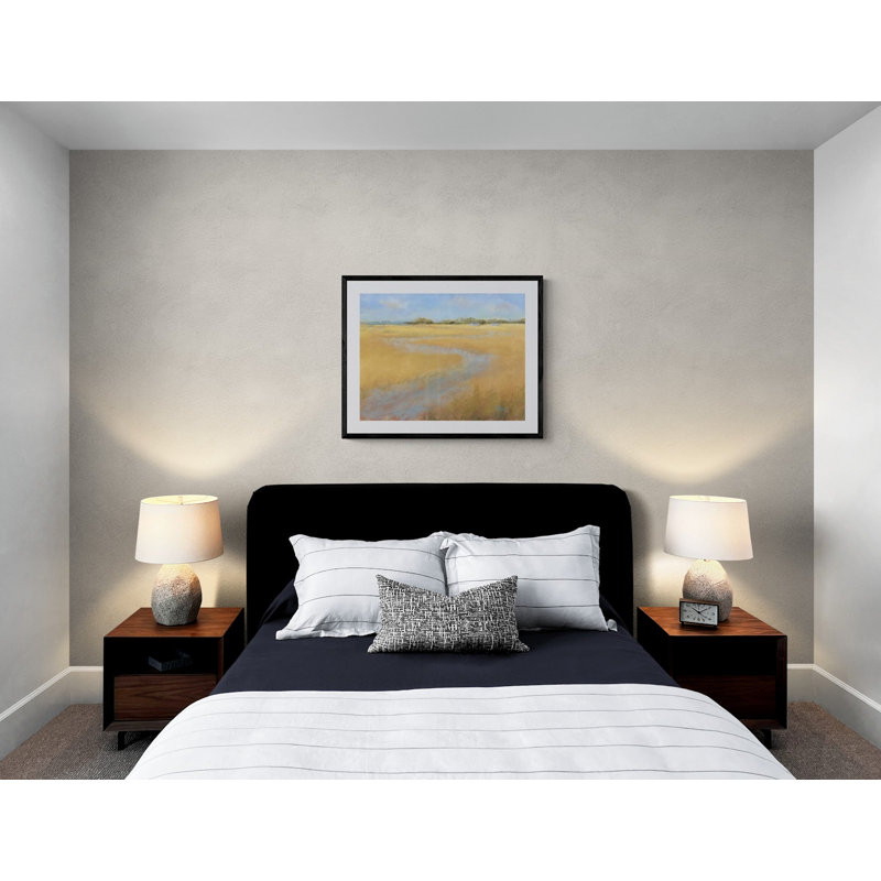 Gold Digger Print, 25.25" H x 31.25" W x 0.88" D, Black Framed Paper, White
