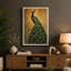 Jewelled Peacock Eclectic - Wrapped Canvas-1688803876-1688803877