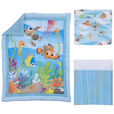 3 - Piece Crib Bedding Set
