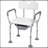 Comfortable Rocking Chair with Sturdy Wooden Base and Soft Padded Seat for Relaxation