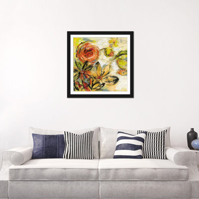 « floral joy », reproduction d’art sur toile