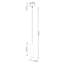 Bergmundur 1 - Light Stainless Steel Pendant-755818239