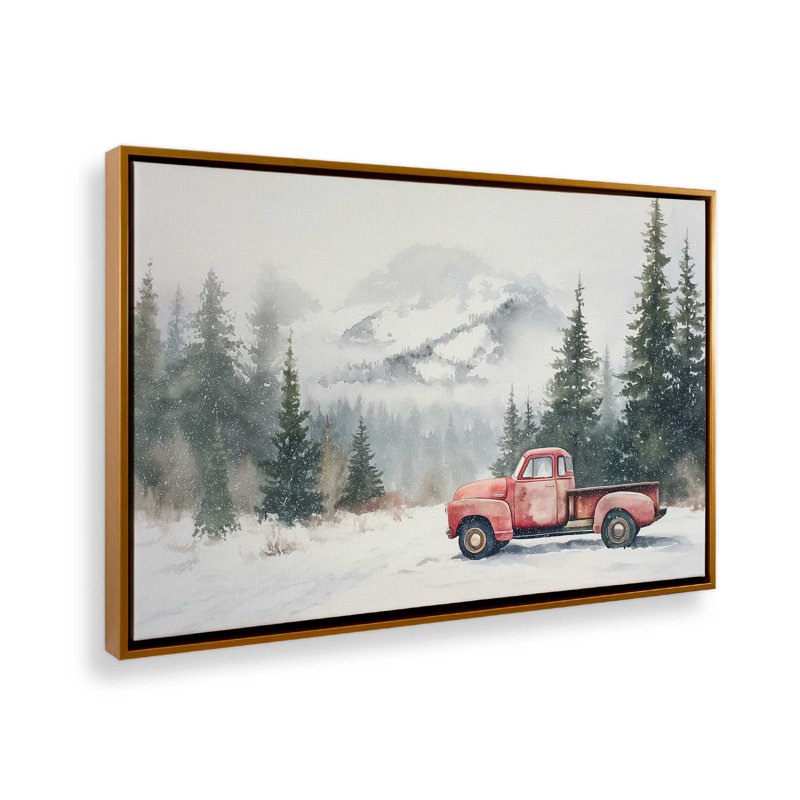 Impression sur toile Frosted Haul, Or poli, H 12,75 po x l 18,75 po