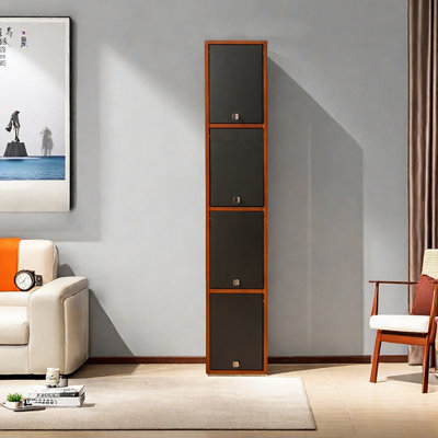 Bibliothèque de plancher de style européen