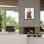 «Nostalgic Santa 1» par Ethan Harper, art mural sur toile-1504722794