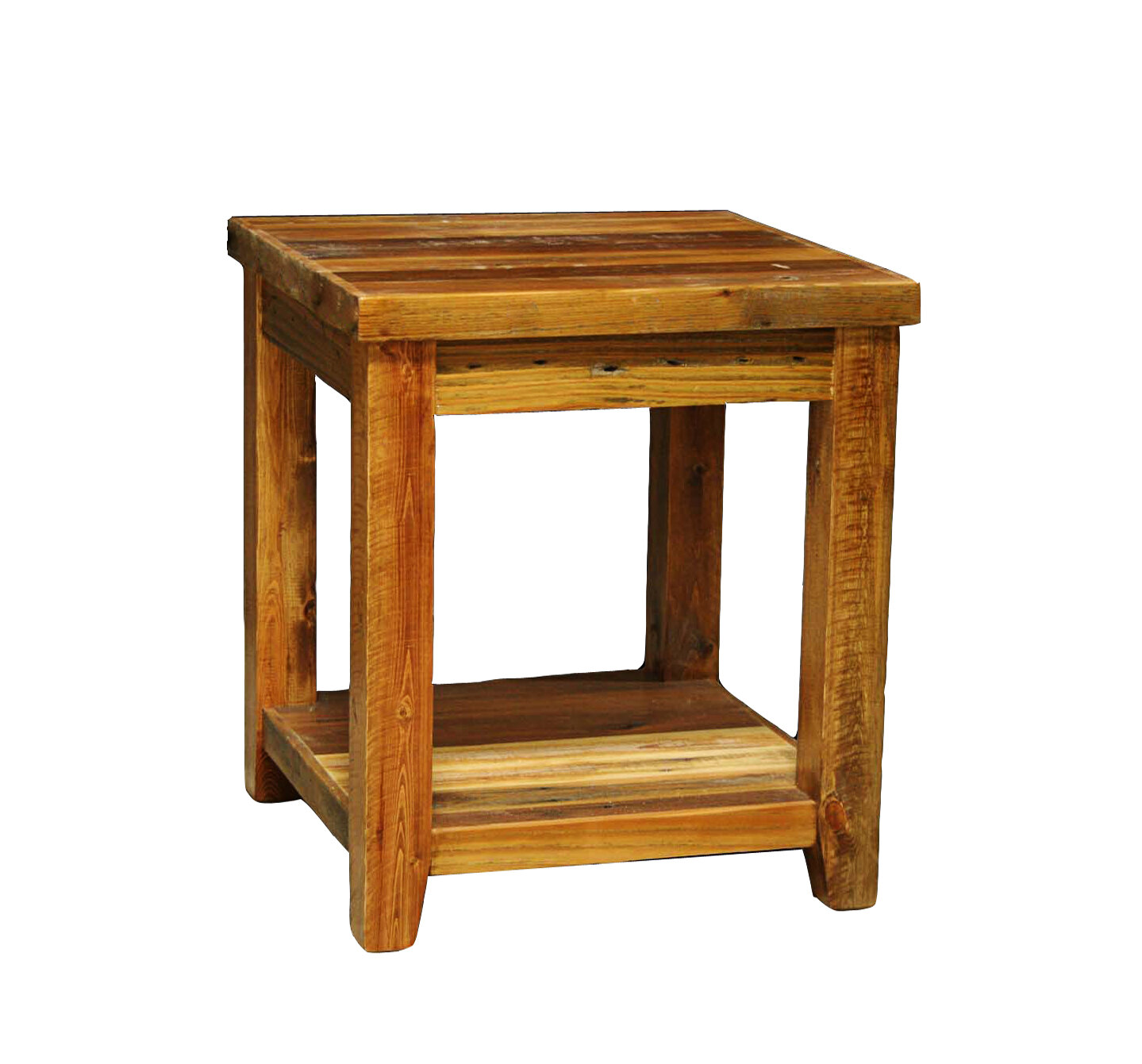 Utah Mountain Barnwood Solid Wood Nightstand Wayfair   Barnwood Solid Wood Nightstand 