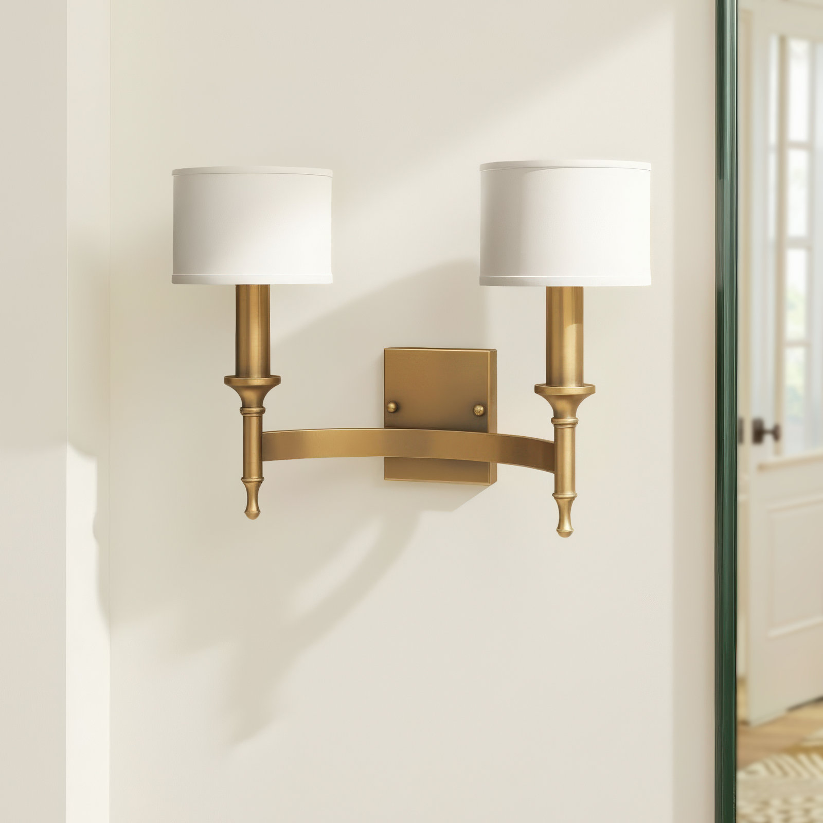 2 Light Dimmable Wallchiere