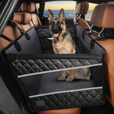 Dog Car Seat For Large Medium Dogs, Back Seat Extender For Pets, Waterproof Pet Carseat For Medium Sized Dog, Hammock For Pet, With Storage Pocket For Cars/Suv/Truck(L-28.7 * 22 * 21.5In)