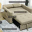 Nencho Square Arm 2 Seater Sofa Bed-2009107327