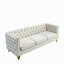 Canapé 3 places + 2 places. VELOUR BEIGE