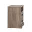 Table de chevet 2 tiroirs Yazeed, table de bout à 2 tiroirs de ferme avec rangement pour chambre à coucher, bureau, salon, l 16,75 po x l 18,75 po x H 24,5 po, gris Drifted-1514163481