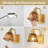 Vintage Wireless Rechargeable Armed Sconce with Remote and Bulb