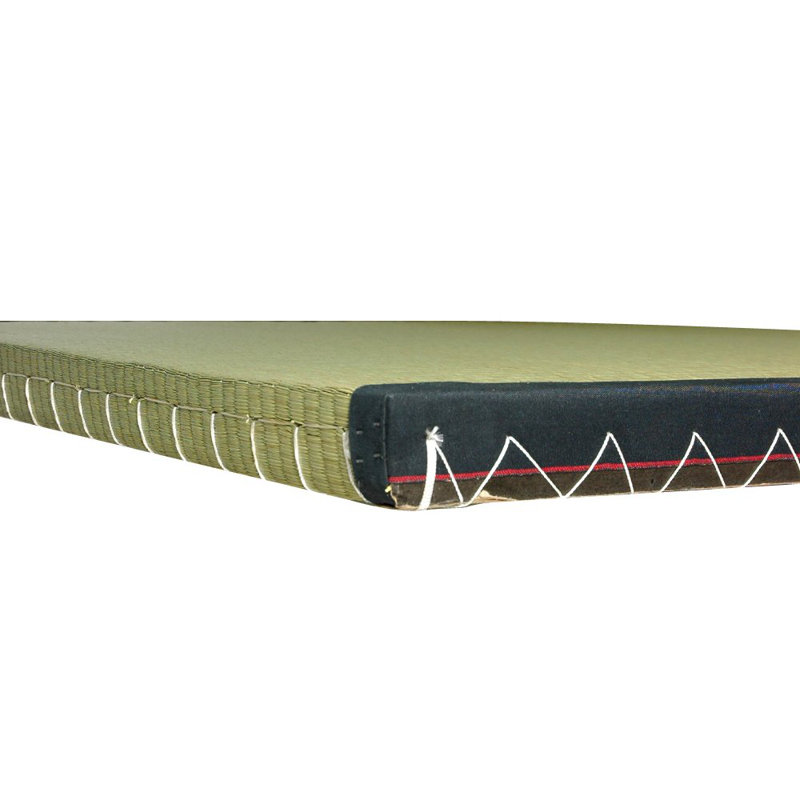 Tapis décoratif vert Christofor, Carré 3 pi x 3 pi
