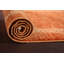 Tapis de couloir oriental en laine orange Karbe Gabbeh Kashkoli Karell