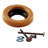 One-Piece Water Saver 4 GPF Compact Elongated Commercial Grade Dual Flush Toilet 