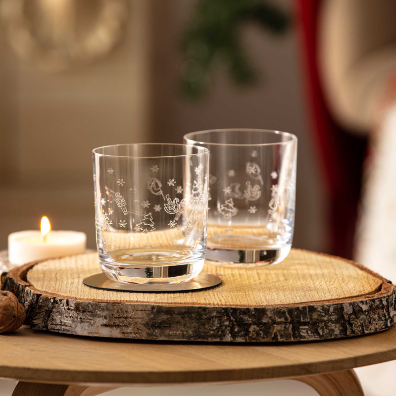 Villeroy & Boch - Ensemble de verres à eau à l'ancienne 2 pièces Toy's Delight Christmas