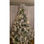 Medium Flocked Angel Pine Artificial Christmas Tree - Unlit-375441330