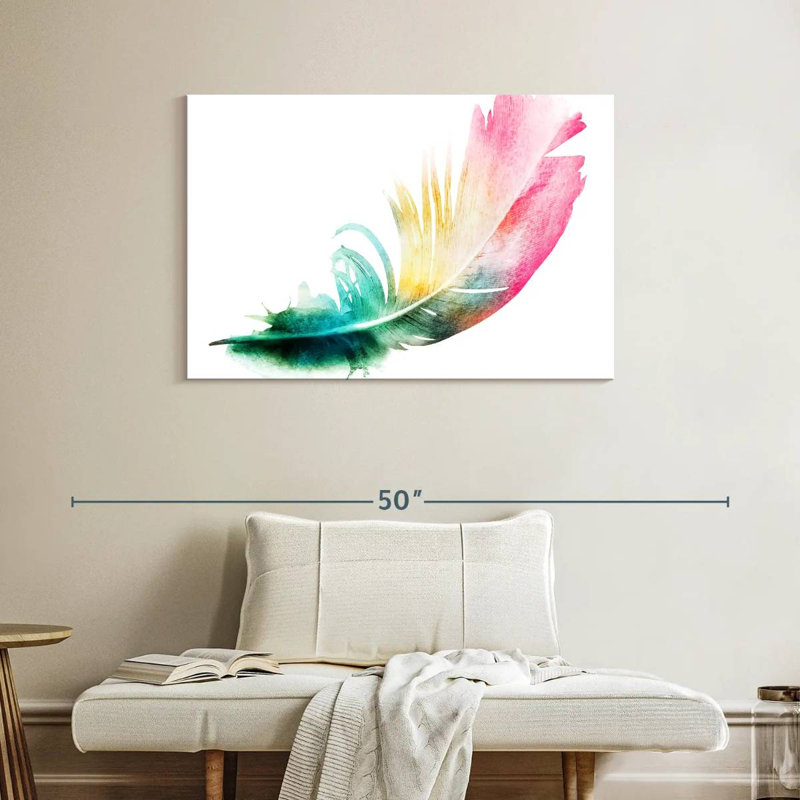 Kerner Prismatic Feather, 26" H x 39" W