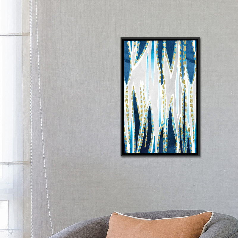 « HG art XV » par Nikki chu-impression, H 26 po x l 18 po x P 1,5 po, Cadre noir