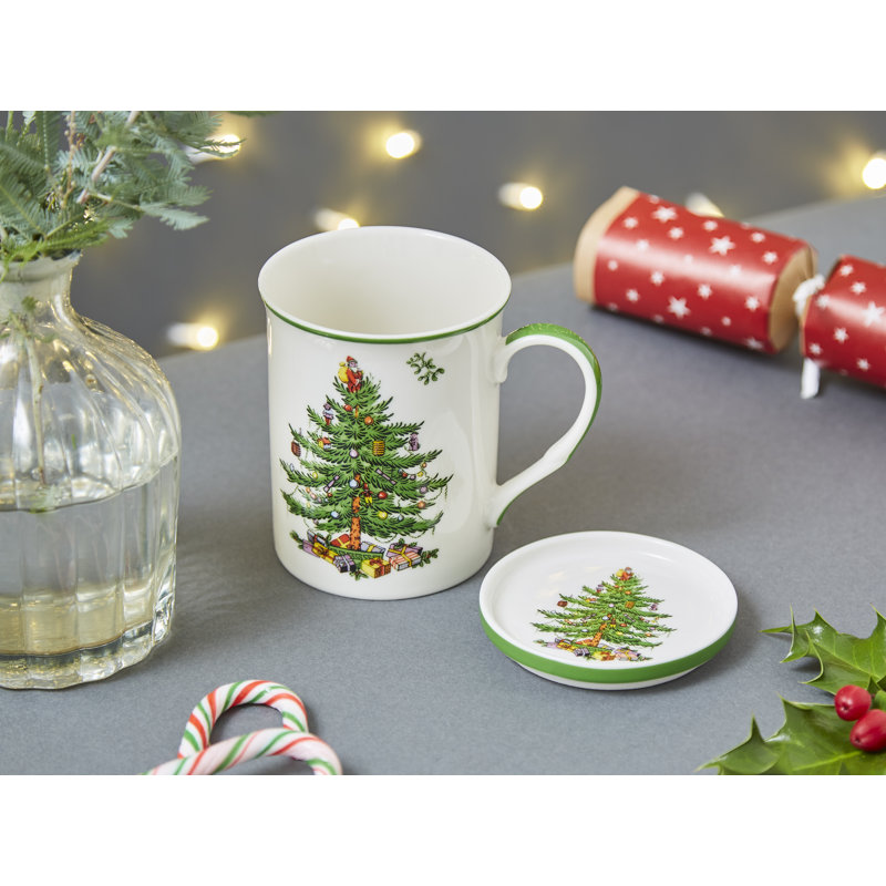 Christmas Tree MUG & COASTER SET