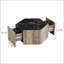 Table basse hexagonale en bois rustique rétro-287968912-287968942