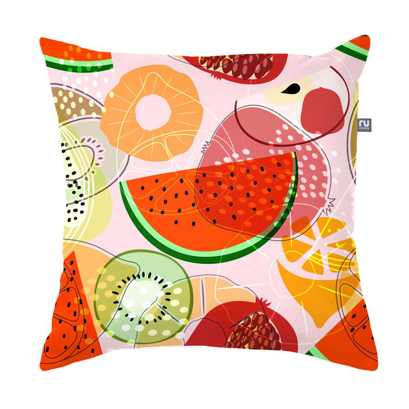 Printed Indoor/Outdoor, 45x45cm , Tutti Fruity