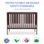 Lit de bébé convertible 5-en-1-197390343