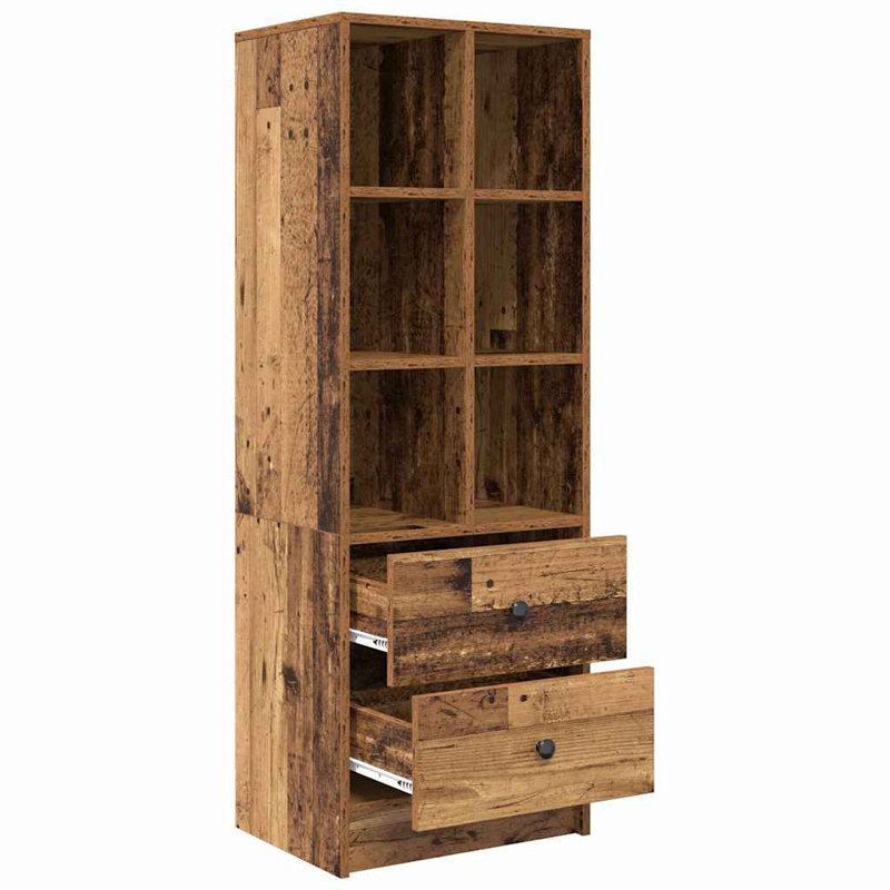 127cm H x 45.5cm W Standard Bookcase