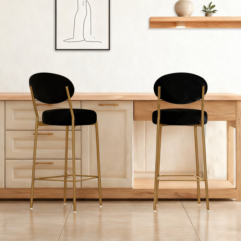 Tabouret de bar pivotant réglable avec dossier et repose-pieds, revêtu de similicuir, d'une hauteur de 23,5 à 32,5 po, moderne et confortable pour un usage domestique et commercial