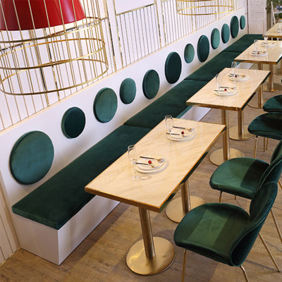 Banc de bar en tissu de polyester