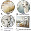 Beauté de bouleau beige et gris I sur toile-97043121-97043125