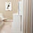 American Style 50.4" Tall White Vanity Table With Left Drawer, Right Sliding Mirror, Multi - Layer Storage And Cushioned Stool For Small Spaces 29.2" Long Bedrooms