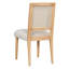 Ensemble de salle à manger 5 pièces avec 4 chaises rembourrées-349069028