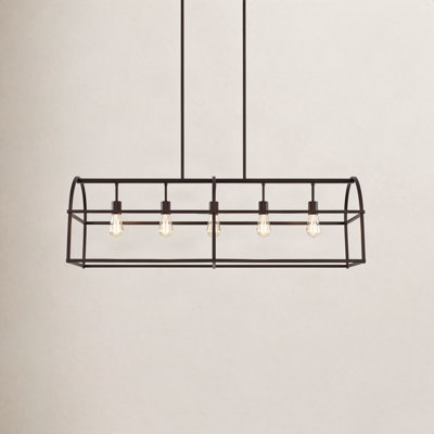 5 Light Dimmable Pendant