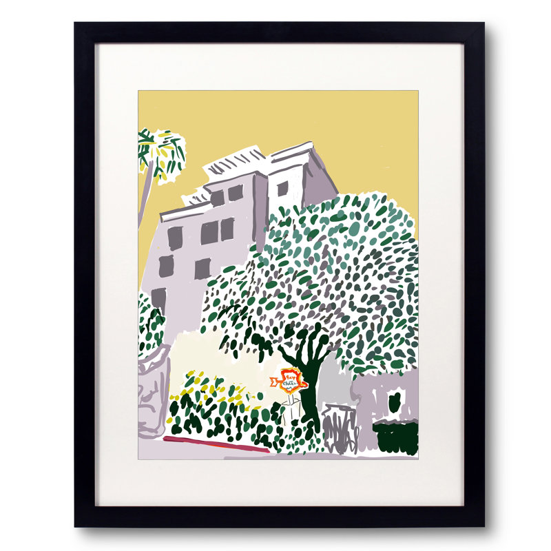 Chateau Marmont Print by Deborah Blum, 24" W x 32" H