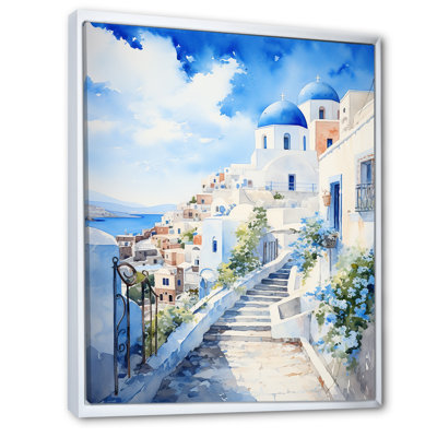 "Village côtier des îles grecques III"