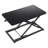 Single Top 24 inch Scissors Lift Keyboard and Mouse Riser, Height Adjustable Laptop Desk, For Ergonomic Sit Stand Workstations, Black