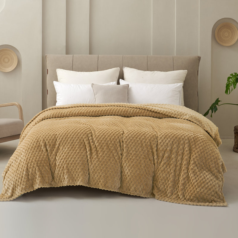 Blanket Machine Woven Throw Blanket, 150" L x 130" W