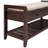 Shoe Rack With Cushioned Seat And Drawers, Multipurpose Entryway Storage Bench-1549893829