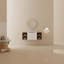 Meuble-lavabo à fermeture en douceur avec lavabo et tablettes