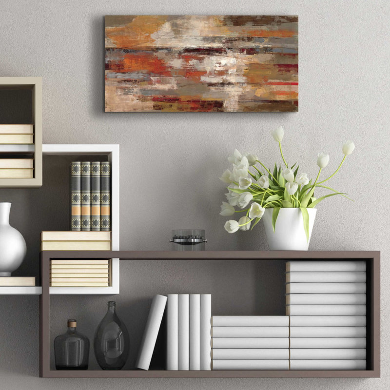 «Painted Desert Landscape» par Silvia Vassileva, H 12 po x l 24 po