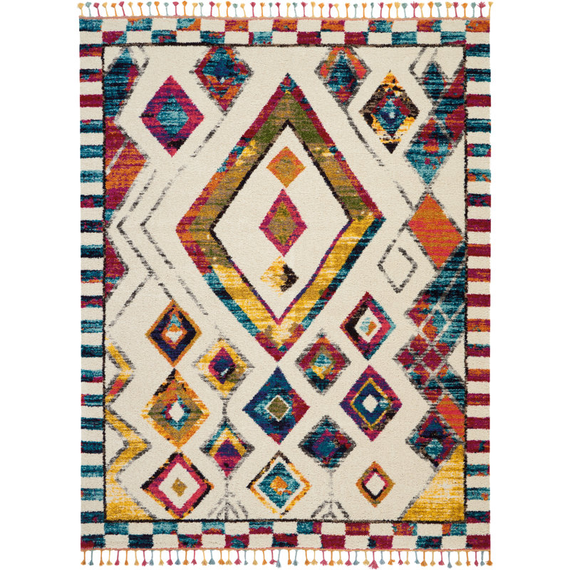 Southwestern Indoor Rug, Rectangle 7'10" x 10'6"