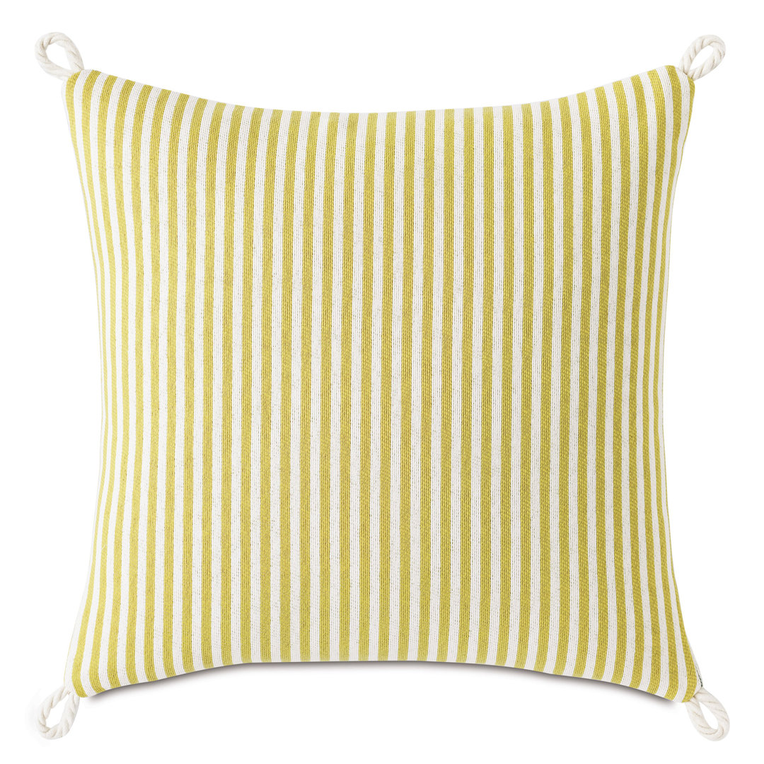 Villa Cord Knot Outdoor Square Pillow Cover & Insert Eastern Accents 