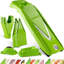 Mandoline Borner V-5 Power Line, ensemble professionnel, vert-115893764