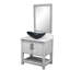 Meuble-lavabo avec comptoir en quartz moka, miroir et lavabo-1148865920-1148865924